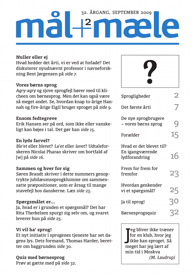 Mål og Mæle årgang 32:2