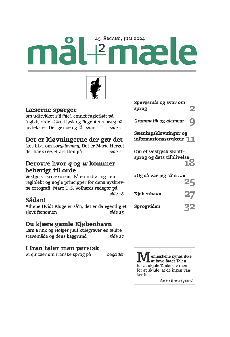 Mål og Mæle årgang 45:2