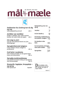 Mål og Mæle 46:1